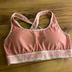Under Armour Pink Supportive Sports Bra